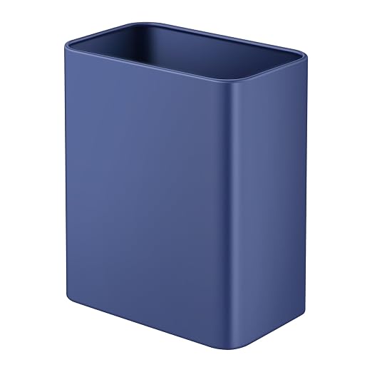 TIPGO Small Metal Trash Can, 2.1 Gallon Slim Trash Can by TIPGO