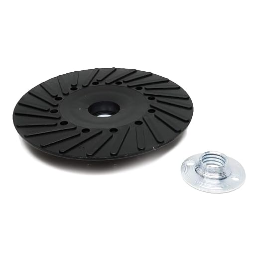 Benchmark Abrasives 5 Inch Sanding Disc Backing Pads, Resin Fiber Disc - Image 3