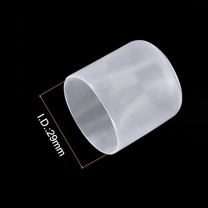 uxcell 20pcs Rubber End Caps 29mm ID Vinyl PVC Round Tube Bolt Cap Cover Screw - Image 3