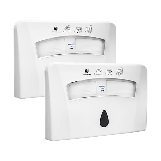Toilet Seat Cover Dispenser Wall Mounted Compatible by Chuangdian