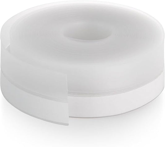 Silicone Weather Stripping Door Seal Strip, 16.4 Feet Self Adhesive Sealing by Vivikivi