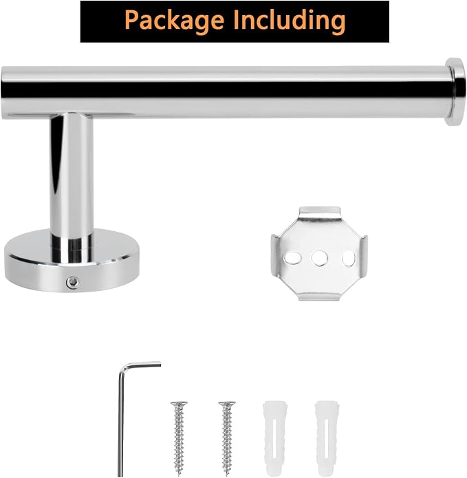 NearMoon Bathroom Toilet Paper Holder, Premium SUS304 Stainless Steel Rustproof - Image 6