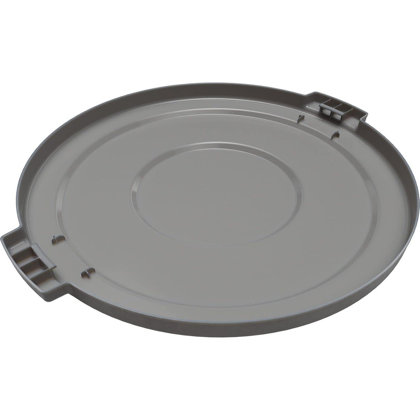 SPARTA Bronco Lid for 32 Gal. Trash Can, Durable, Food-Safe, NSF and HACCP-Compliant, Lid for Commercial Use (Container Sold Separately – Fits Bronco Only), Polyethylene, 32 Gallon, Gray