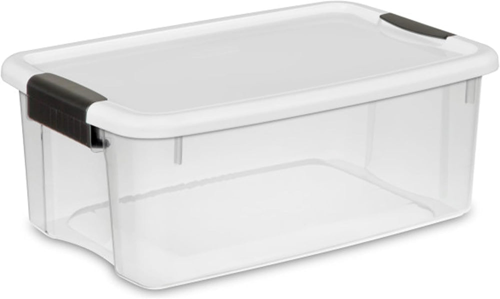 Sterilite 24-Pack Ultra Latching Box, Storage Bins