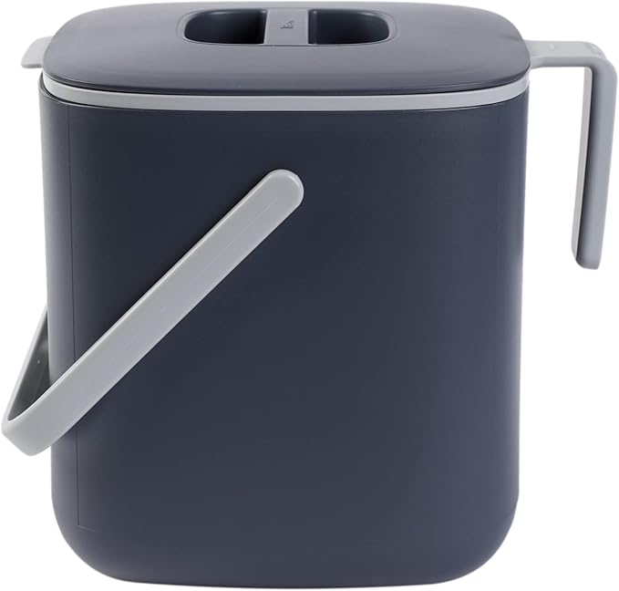 Blue Ginkgo Kitchen Compost Bin – Filter-Free, Odor-Tight Countertop Food Waste by BLUEGINKGO