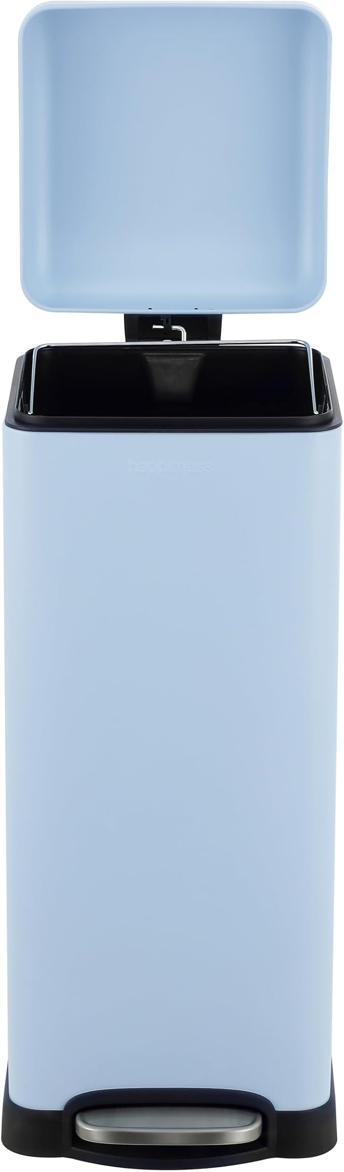 happimess HPM1007I Betty Retro 8-Gallon Step-Open Trash Can, Fingerprint - Image 7