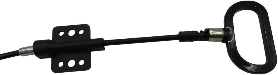 2 Pieces Recliner Release Cable Replacement D-Ring Pull Handle, Exposed Length 4.75" with S Tip