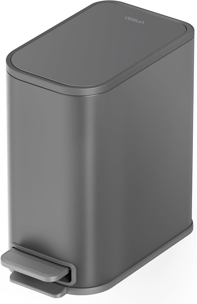 Cesun Small Bathroom Trash Can by Cesun