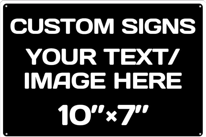 Aluminum Weatherproof Metal Signs by Repaly
