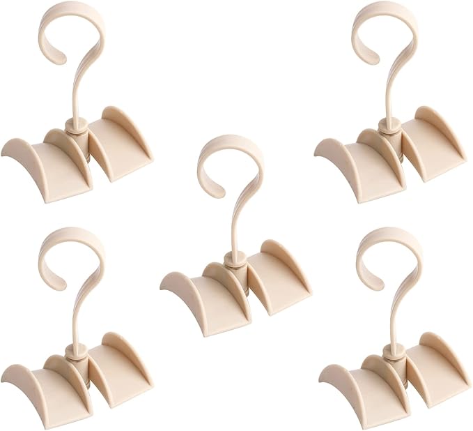 Rotating Belt Hanger 360°Rotatable Organizer 4 Hangers by Juvielich