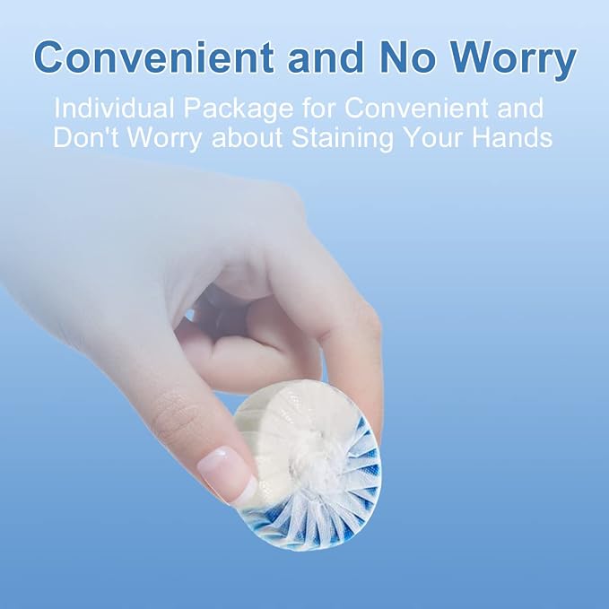 KIISIISO Toilet Bowl Cleaner Tablets, 12 PACK Commercial Household Bathroom - Image 8
