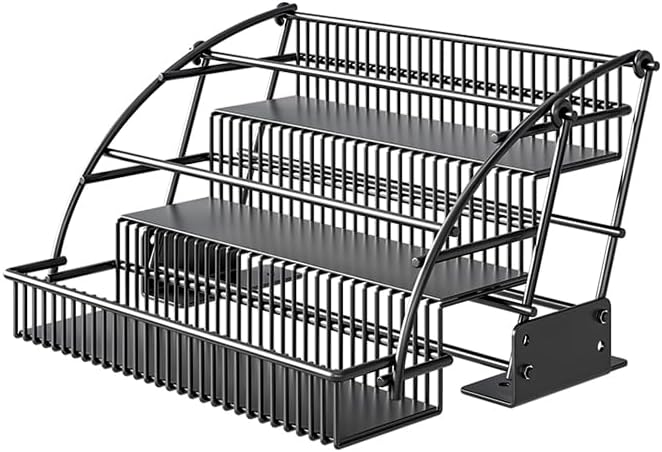 3-Tier Pull Down Spice Rack Organizer for Inside Cabinet Pantry Expandable Di...