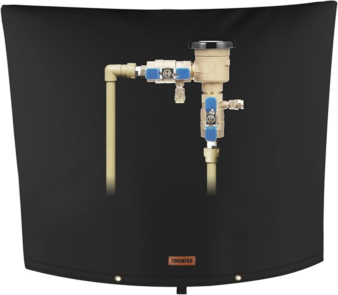 Backflow Preventer Pipe Insulation Cover by TOHONFOO