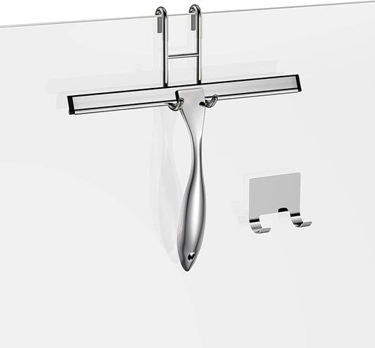 Shower Squeegee and Window Squeegee, Stainless Steel, 100% Streak-Free by SSTOOHL