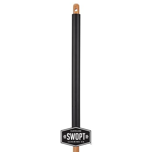 SWOPT Premium 48” EVA Foam Comfort Grip Wooden Handle – Ergonomic Design - Image 4