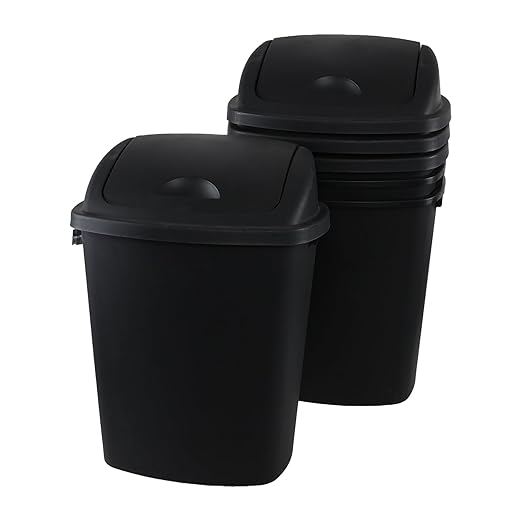 4 Packs Commercial Heavy-Duty Trash Can - Image 7