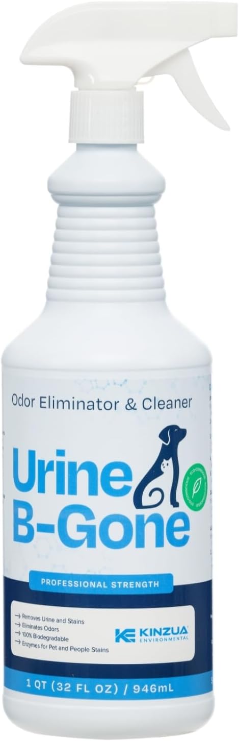 KINZUA ENVIRONMENTAL Urine B-Gone, Professional Enzyme Odor Eliminator & Pet by KinzuaEnvironmental