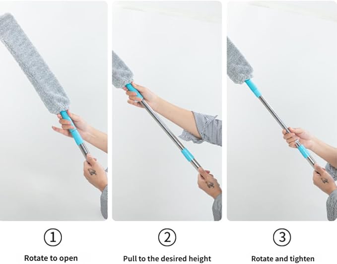Saker Plus Retractable Gap Dust Cleaning Artifact, Saker Plus Flat Duster - Image 6