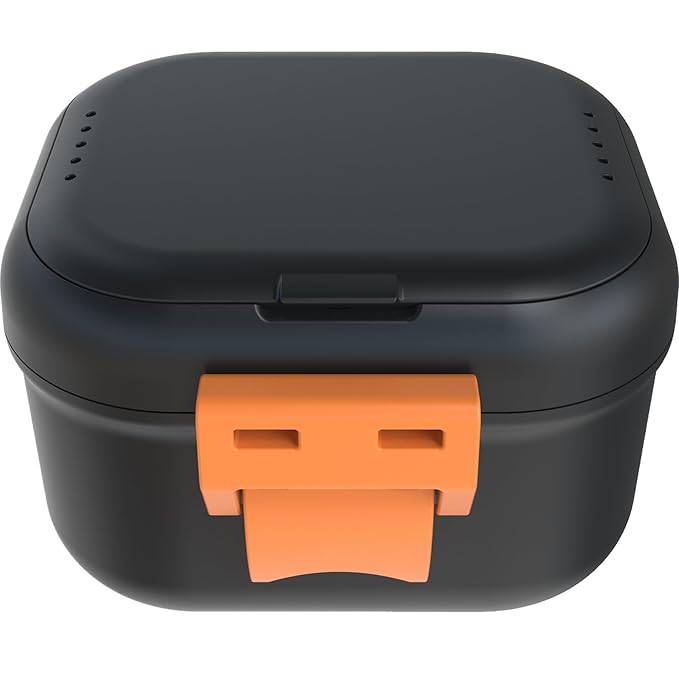 ARGOMAX Leak Proof Denture Bath Cup, Portable Soaking Denture Box, Denture Bath - Image 9