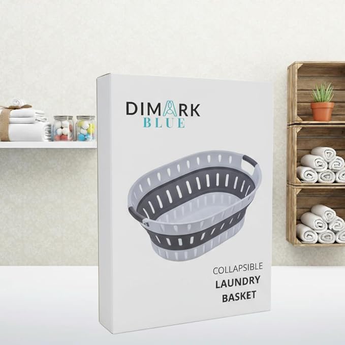 Premium Collapsible Laundry Baskets – Foldable Laundry Basket & Hamper Bin 45L - Image 9