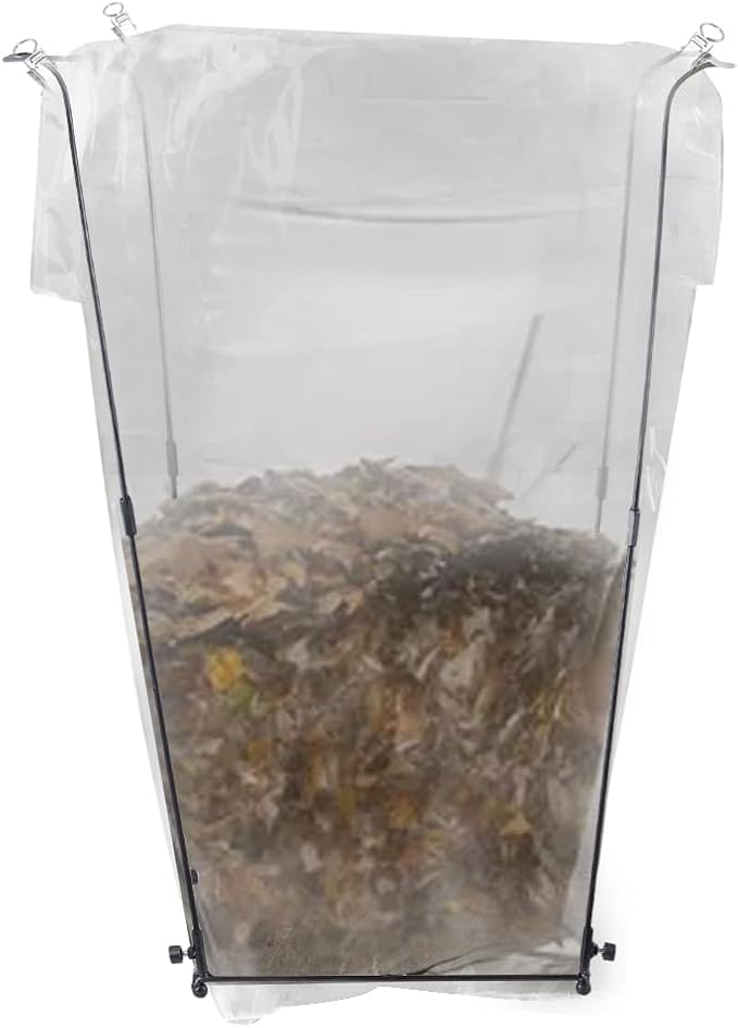Trash Bag Holder, Metal Garbage Bag Holder, 30-45 Gallon Portable Trash Bag - Image 7