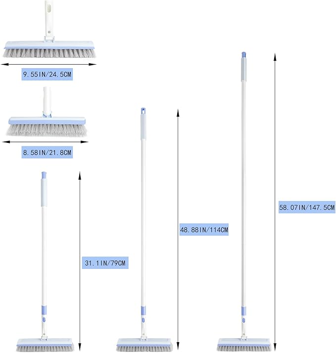 Floor Scrub Brush and V-Shape Grout Brush - Image 3
