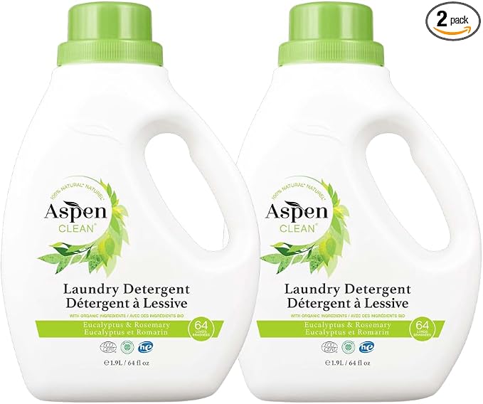AspenClean Natural Laundry Detergent Eucalyptus & Rosemary by AspenClean