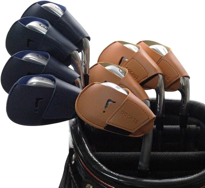 I Golf Iron Headcovers 10pcs PU Fit Both Right-Handed Clubs Golf Club Protector - Image 5