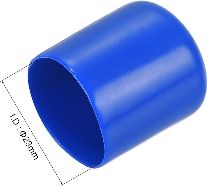 uxcell 20pcs Rubber End Caps 23mm ID Vinyl Round Tube Bolt Cap Cover Screw - Image 3