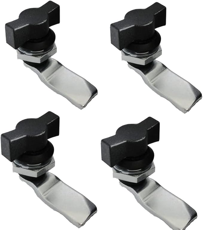 WJSKDQ 4pcs Thumb Operated Offset Cam Lock Thumb Cam Lock by TOOLS