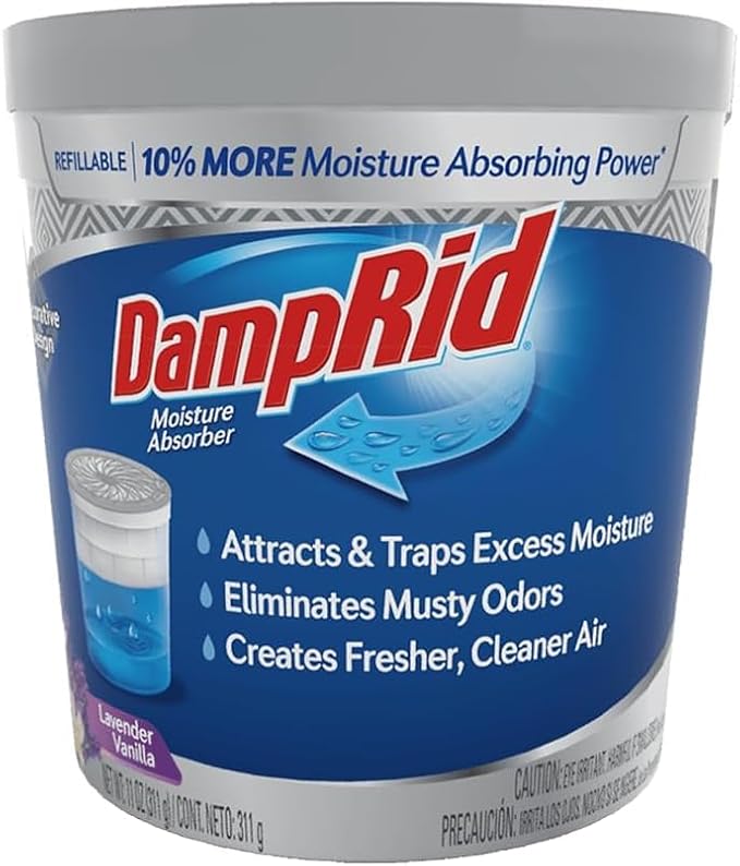 Damp Rid Refillable Moisture Absorber, Includes Single Damp Rid Lavender - Image 4
