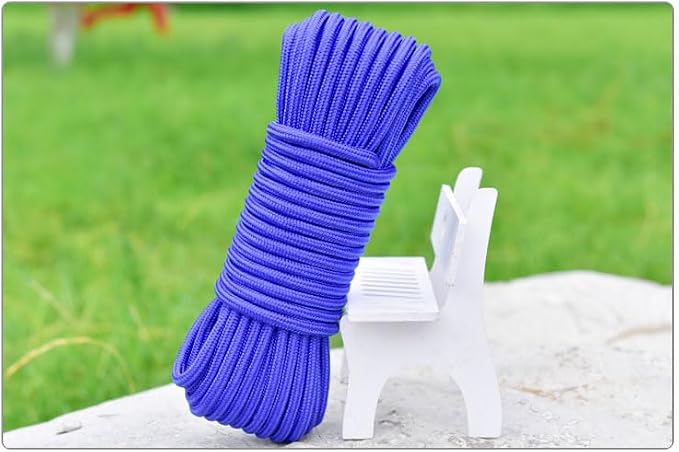 Durable Nylon Clotheslines for Tent Tie Down Camping Tarp Shelter Cordage - Image 2