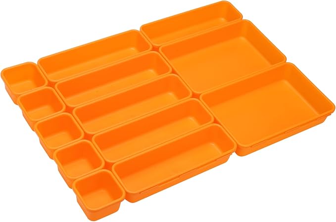 42 Pack Tool Box Organizer Tool Tray Dividers, Rolling Tool Chest Cart Cabinet - Image 6
