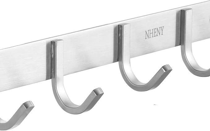 Coat Hook Wall Mount Towel Rack - Image 6