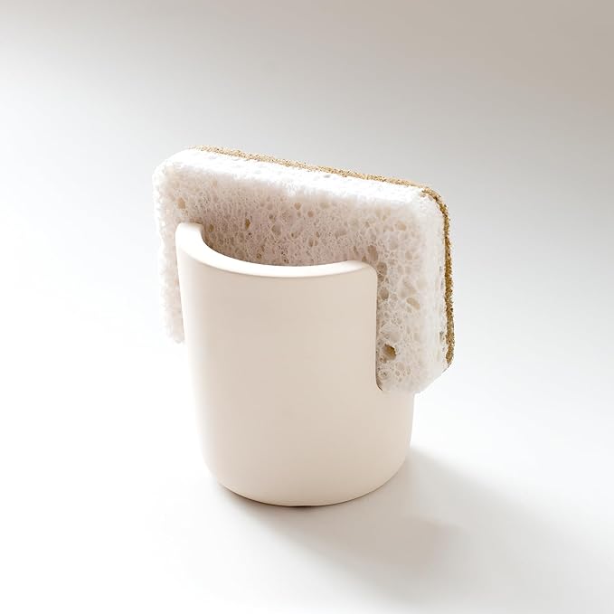 Selegna Diatomite Stone Sponge Caddy – Quick Drying Diatomaceous Earth Sink by Selegna