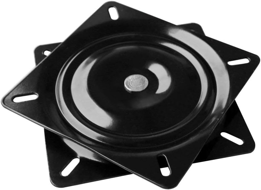 Heavy Duty Bar Stool Swivel Replacement for Recliner Chair & Bar Stool Square Swivel Furniture Replacement(Ball Bearing) (6 inch)