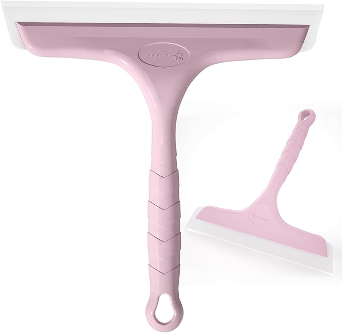 Shower Squeegee for Glass Doors, Bathroom Squeegee for Shower, Mini Window by LTLUTU