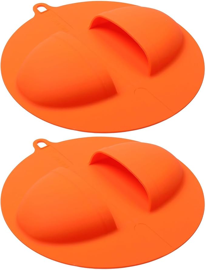 Pack of 2 Silicone Barbecue Gloves - Image 4