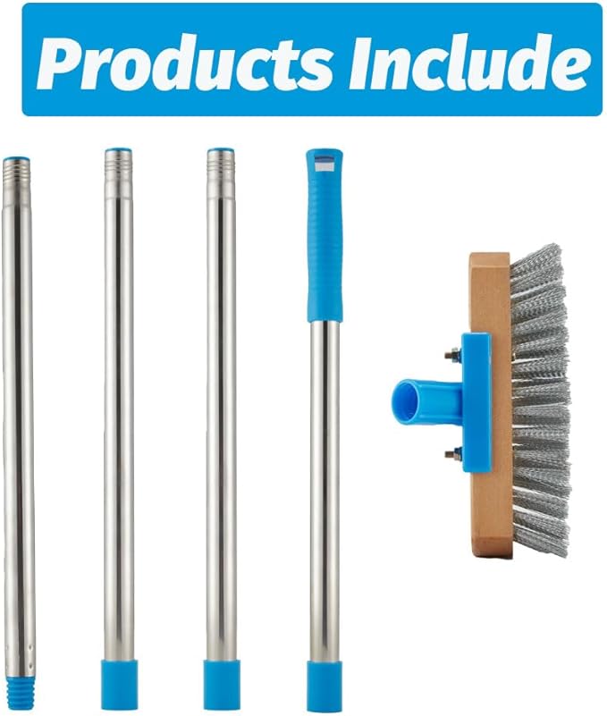YONILL Stainless Steel Deck Scrub Brush - Image 7