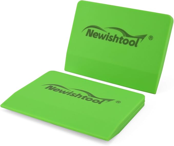NEWISHTOOL Soft Silicone Squeegee, Small V-Blade Scraper by NEWISHTOOL