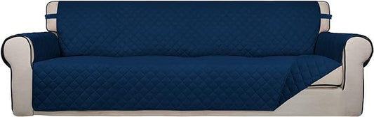 PureFit Reversible Quilted Sofa Cover, Water Resistant Slipcover Furniture by PureFit