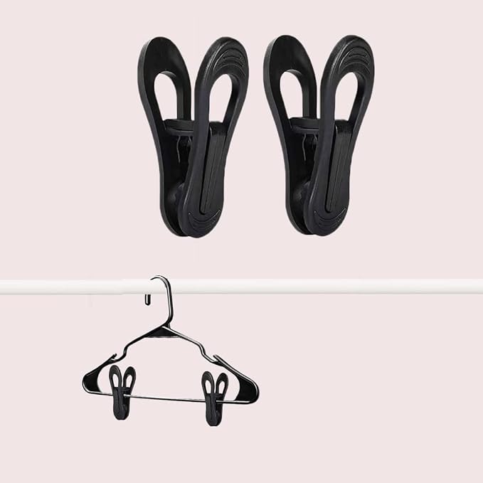 Black Hanger Clips 60 PCS, Finger Clips - Image 7