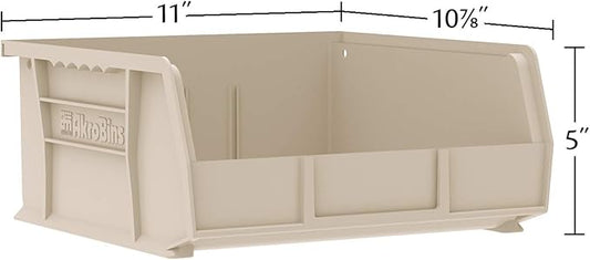 Akro-Mils 30235 AkroBins Plastic Storage Bins, Space-Saving Stackable Bins - Image 2