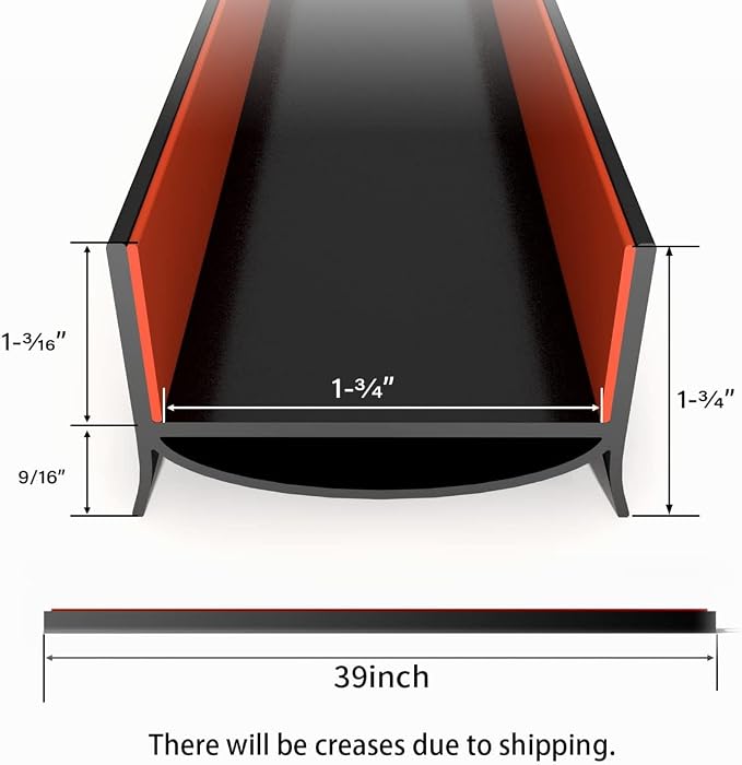 Door Draft Stopper, Strong Adhesive Door Sweep - Image 6