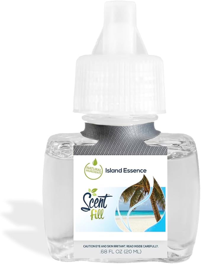 Scent Fill Island Essence Plug in Air Freshener, Scented Oil Refills, 2 Refills - Image 3