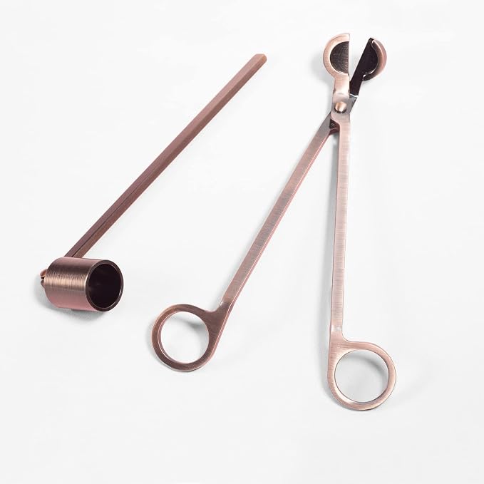 Candle Wick Trimmer and Candle Snuffer Accessory Set – Pick Your Color - Image 2