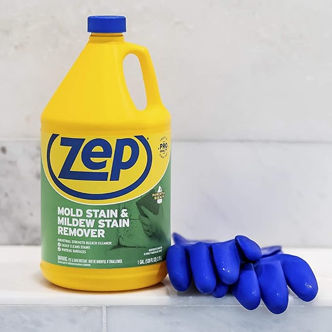 Zep Mold Stain and Mildew Stain Remover 1 Gallon ZUMILDEW128 - Image 4