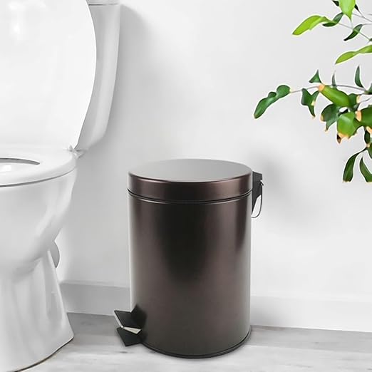 Stainless Steel Small Trash Can by ZahariHome