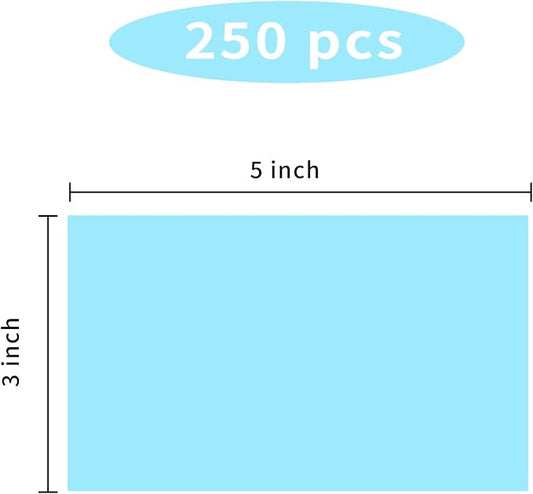 STARLIBOO 3"X5" Rectangle Colored Labels, Removable Moving Labels - Image 2