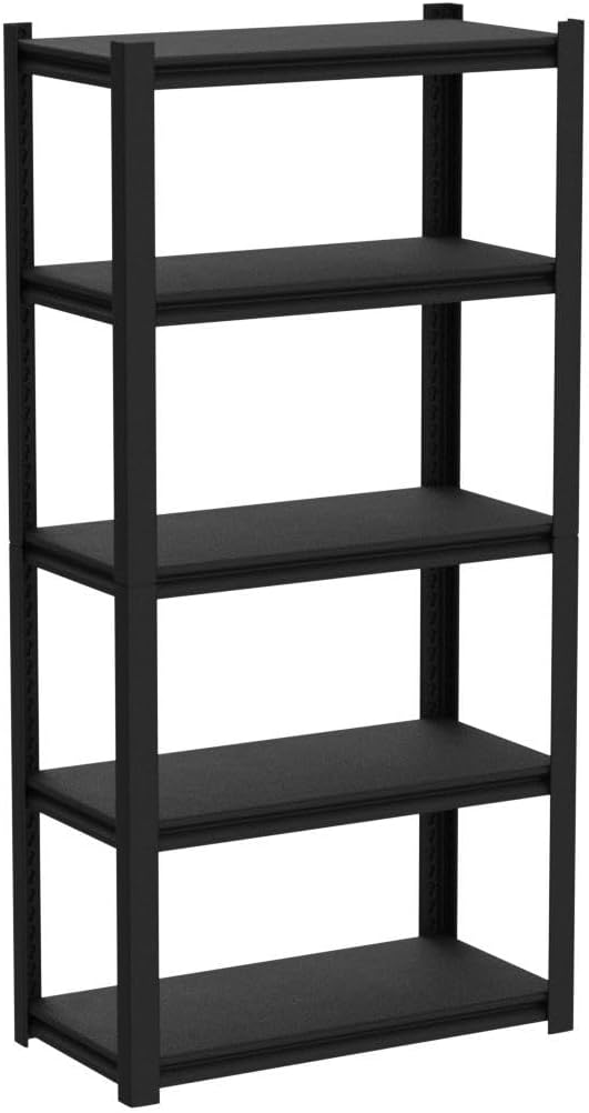 Raybee Garage Shelving 2000LBS Storage Shelves Adjustable Metal Shelves 5 Tier - Image 5